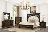 Promenade Espresso Queen Bed from Furniture of America - Luna Furniture