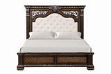 Promenade Espresso Queen Bed from Furniture of America - Luna Furniture