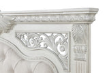 Promenade Wire Brushed White Queen Bed from Furniture of America - Luna Furniture