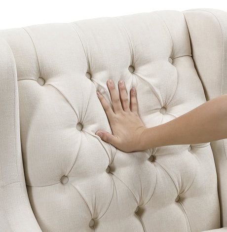 Quent Beige Accent Chair from Homelegance - Luna Furniture