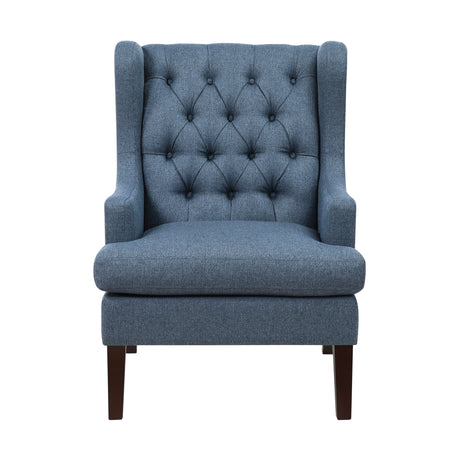 Quent Blue Accent Chair from Homelegance - Luna Furniture
