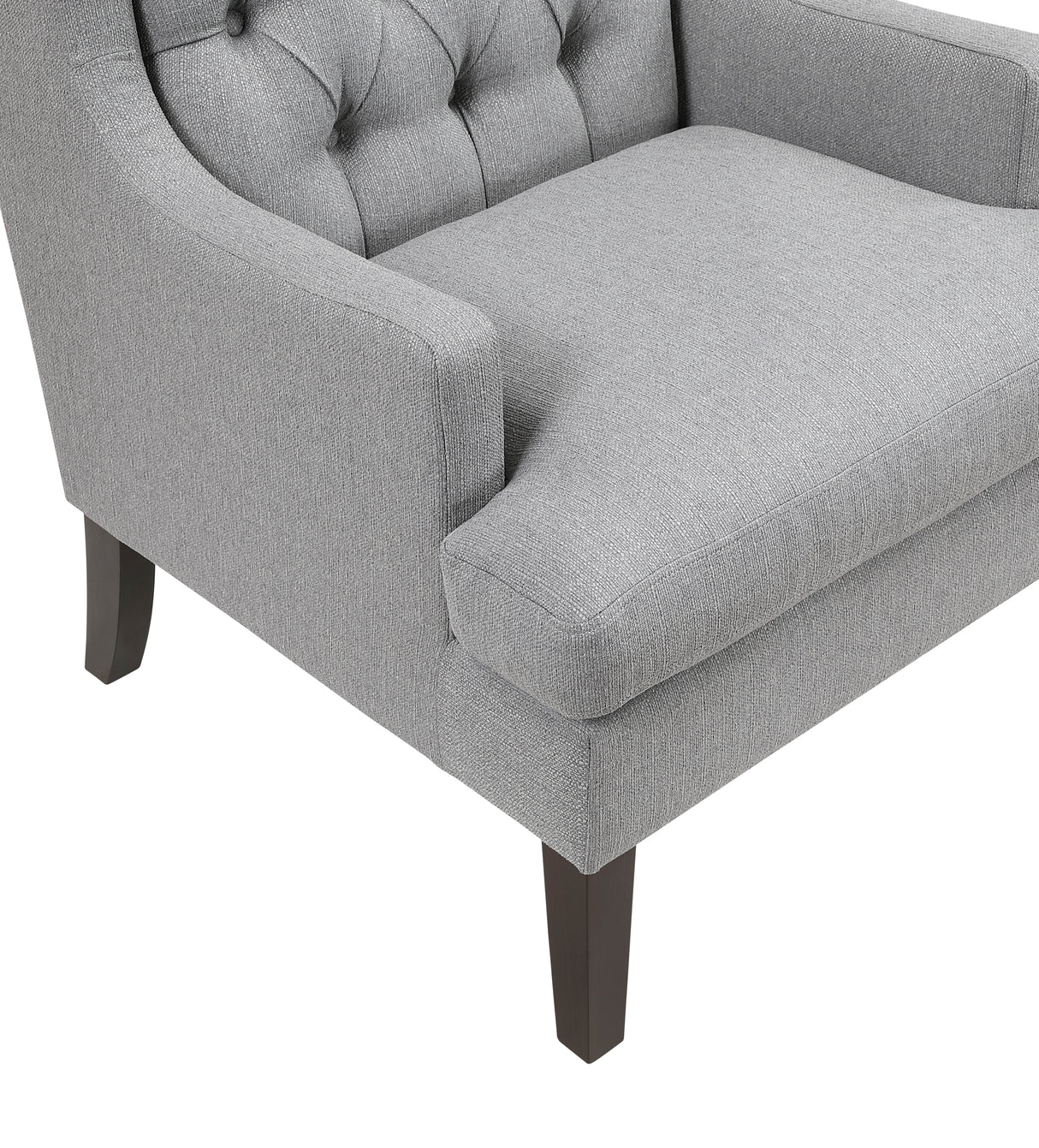 Quent Gray Accent Chair from Homelegance - Luna Furniture