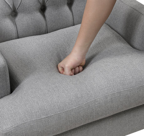 Quent Gray Accent Chair from Homelegance - Luna Furniture