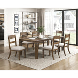 Quinn Light Brown Dining Side Chair, Set of 2 from Homelegance - Luna Furniture