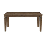 Quinn Light Brown Extendable Dining Table from Homelegance - Luna Furniture