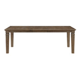 Quinn Light Brown Extendable Dining Table from Homelegance - Luna Furniture