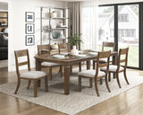Quinn Light Brown Extendable Dining Table from Homelegance - Luna Furniture