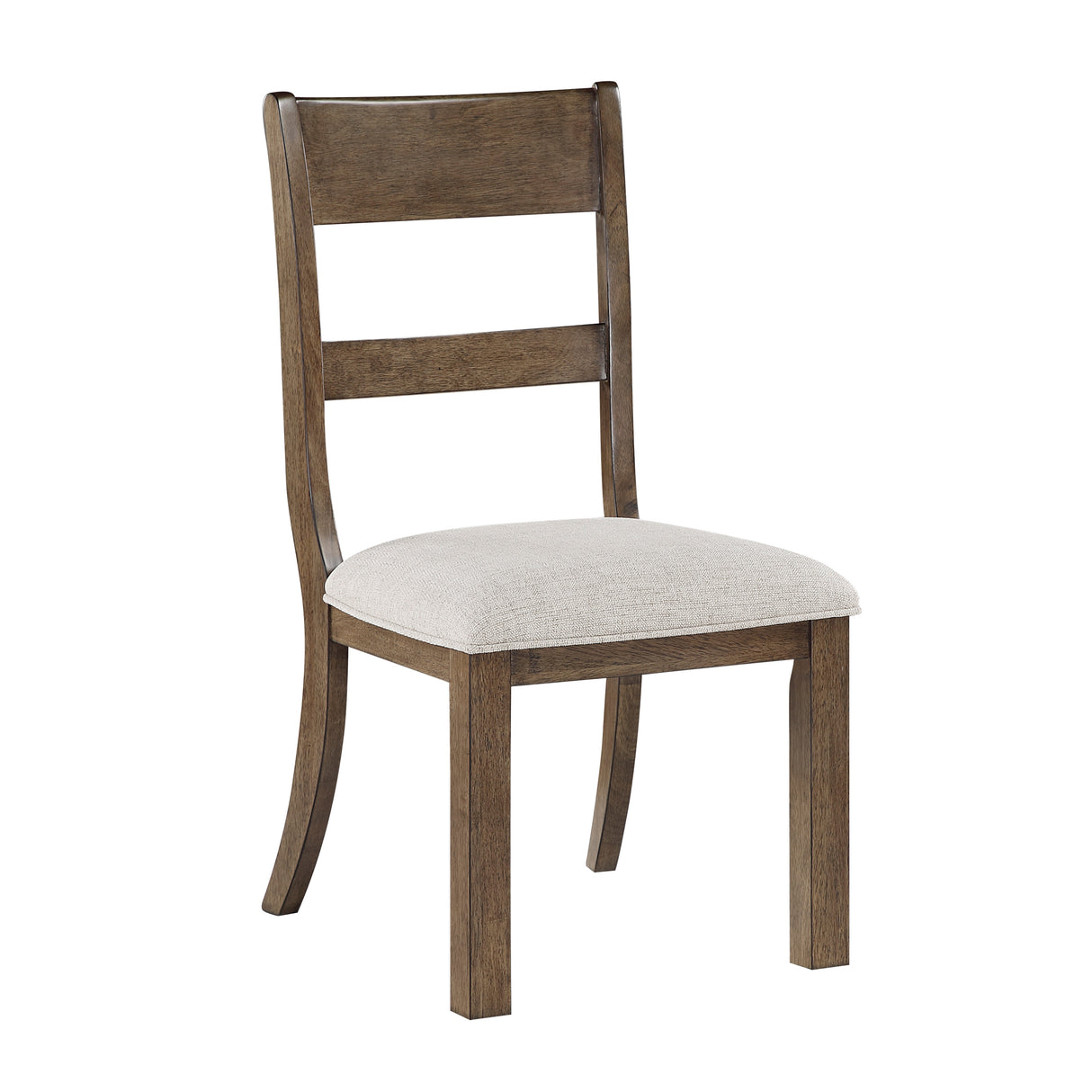 Quinn Light Brown/Light Gray 5-Piece 84" Extendable Dining Set from Homelegance - Luna Furniture
