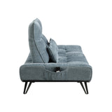 9556BUE-3PW Sofa with Power Adjustable Seat Depth and Manual Adjustable Headrests from Homelegance - Luna Furniture