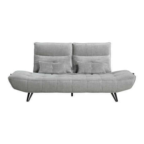 Quonsett Gray Sofa with Power Adjustable Seat from Homelegance - Luna Furniture