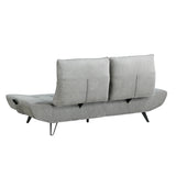 Quonsett Gray Sofa with Power Adjustable Seat from Homelegance - Luna Furniture