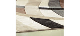 Jacinth Multi 6'6" x 9'6" Rug from Ashley Furniture - Luna Furniture