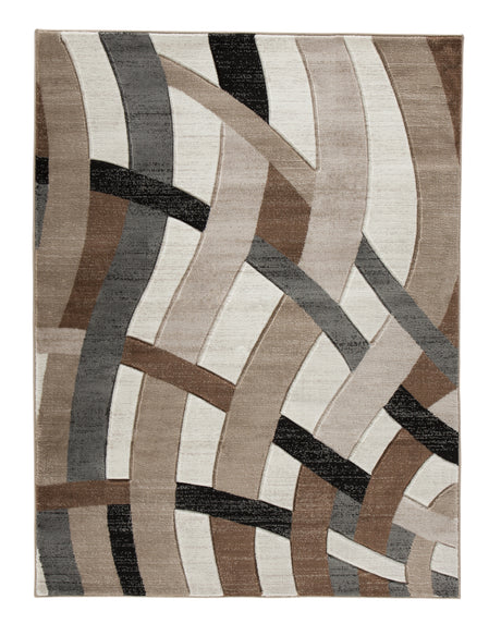 Jacinth Multi 5' x 6'7" Rug from Ashley - Luna Furniture