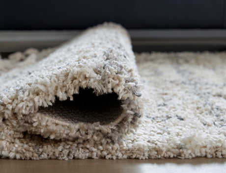 Abdalah Beige/Gray 5' x 7' Rug from Ashley - Luna Furniture