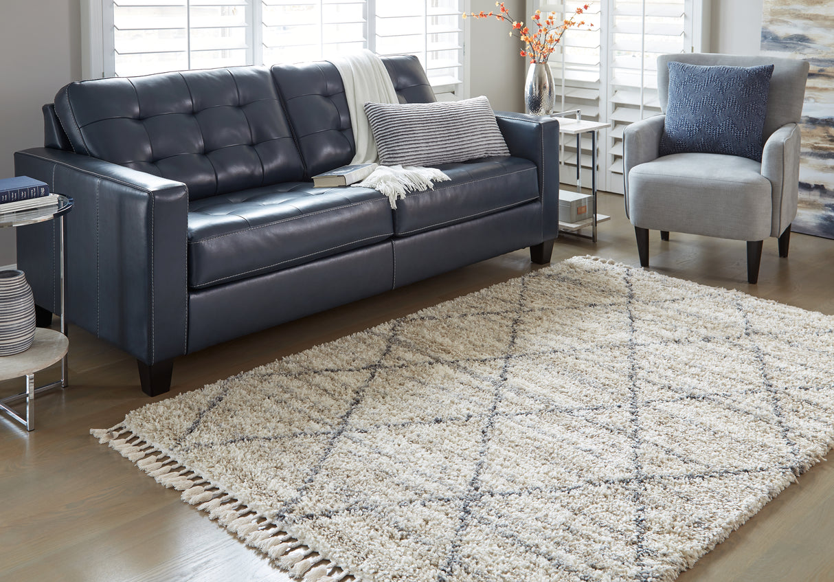 Abdalah Beige/Gray 5' x 7' Rug from Ashley - Luna Furniture