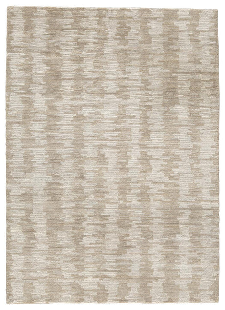 Abanlane Brown/Cream Medium Rug from Ashley - Luna Furniture