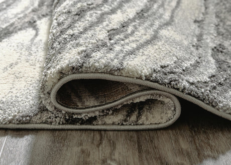 Wysdale Cream/Gray Large Rug from Ashley - Luna Furniture