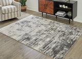 Gerdie Cream/Gray Medium Rug from Ashley Furniture - Luna Furniture