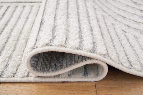 Lambworth Gray/Cream Large Rug from Ashley Furniture - Luna Furniture