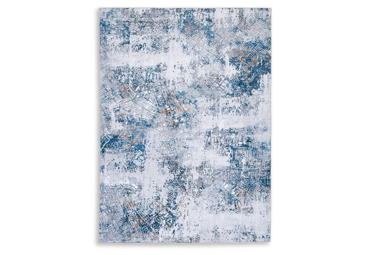 Garyard Multi 5' x 7' Rug from Ashley - Luna Furniture