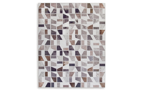 Jettner Multi 7'10" x 10' Rug from Ashley Furniture - Luna Furniture