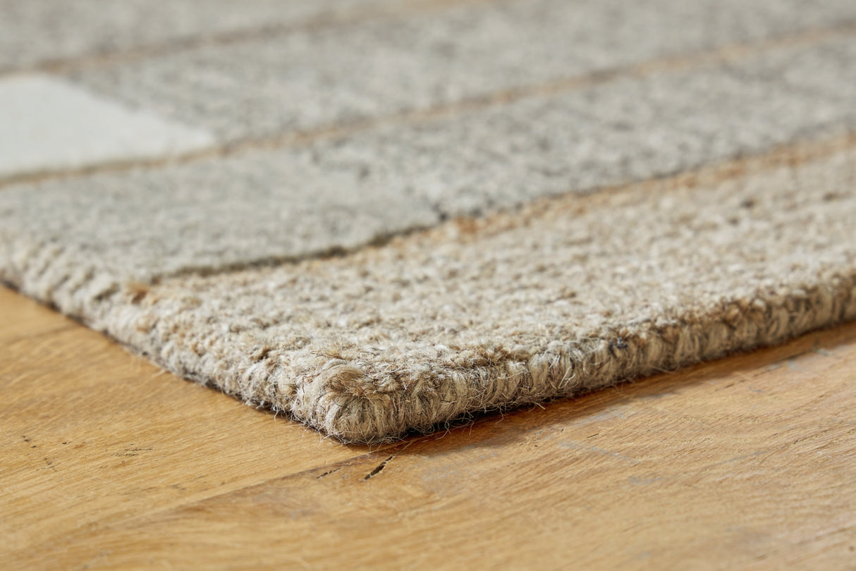 Abbotton Taupe/Gray/Caramel 8' x 10' Rug from Ashley - Luna Furniture