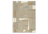 Abbotton Taupe/Gray/Caramel 8' x 10' Rug from Ashley - Luna Furniture