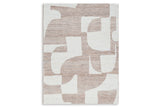 Brynnfield Beige/Brown 5' x 7' Rug from Ashley - Luna Furniture