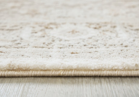 Gatwell Ivory/Gray/Tan 5' x 7' Rug from Ashley Furniture - Luna Furniture