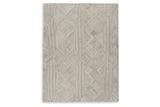 Jadott Beige/Brown Large Rug from Ashley Furniture - Luna Furniture