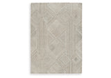 Jadott Beige/Brown Medium Rug from Ashley Furniture - Luna Furniture