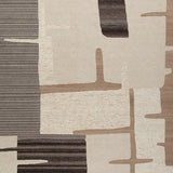Kencher Beige/Brown Extra Large Rug from Ashley Furniture - Luna Furniture