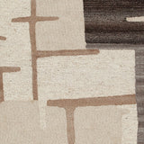 Kencher Beige/Brown Large Rug from Ashley Furniture - Luna Furniture