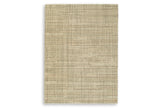 Janston Ivory/Gray/Tan Medium Rug from Ashley - Luna Furniture