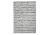 Laddway Cream/Green Medium Rug from Ashley Furniture - Luna Furniture