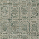 Jossland Green/Ivory Large Rug from Ashley - Luna Furniture