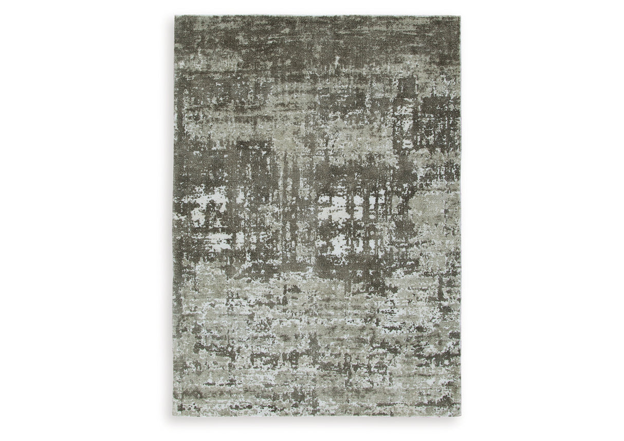 Valmontic Gray Medium Rug from Ashley - Luna Furniture