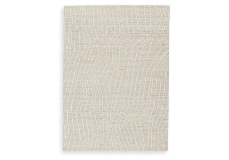 Varahill Gray/Ivory Medium Rug from Ashley - Luna Furniture