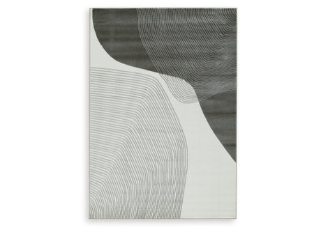 Winderburg Gray/Ivory Large Rug from Ashley - Luna Furniture
