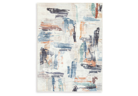 Hessland Multi Washable Medium Rug from Ashley - Luna Furniture