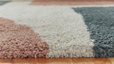 Flynnwick Cream/Pink/Gray Medium Rug from Ashley Furniture - Luna Furniture