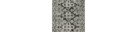 Glennisman Black/Gray/Ivory Medium Rug from Ashley Furniture - Luna Furniture