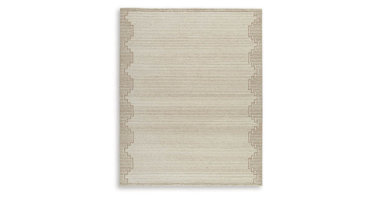 Emorymore Brown/Beige Large Rug from Ashley Furniture - Luna Furniture