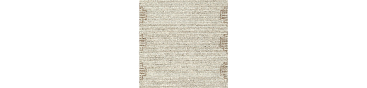 Emorymore Brown/Beige Medium Rug from Ashley Furniture - Luna Furniture