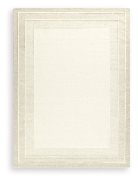 Teelgan Ivory/Tan Extra Large Rug from Ashley - Luna Furniture