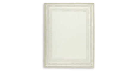 Teelgan Ivory/Tan Large Rug from Ashley - Luna Furniture