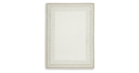 Teelgan Ivory/Tan Medium Rug from Ashley - Luna Furniture