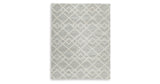 Unawick Gray/Ivory Large Rug from Ashley Furniture - Luna Furniture