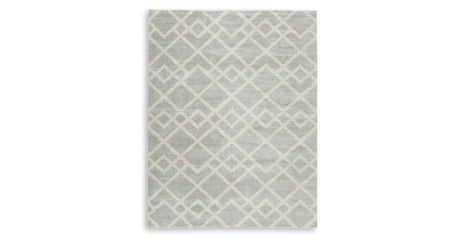 Unawick Gray/Ivory Large Rug from Ashley - Luna Furniture
