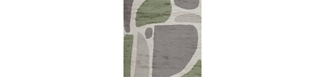 Anburgh Green/Gray/Ivory Medium Rug from Ashley - Luna Furniture